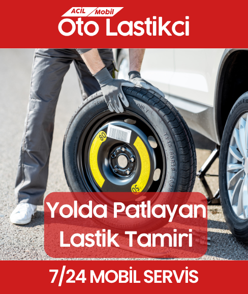 Yolda Patlayan Lastik Tamiri